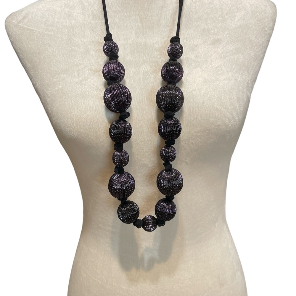Purple Chico’s Statement Necklace